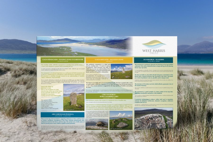 Information Panels - West Harris Trust
