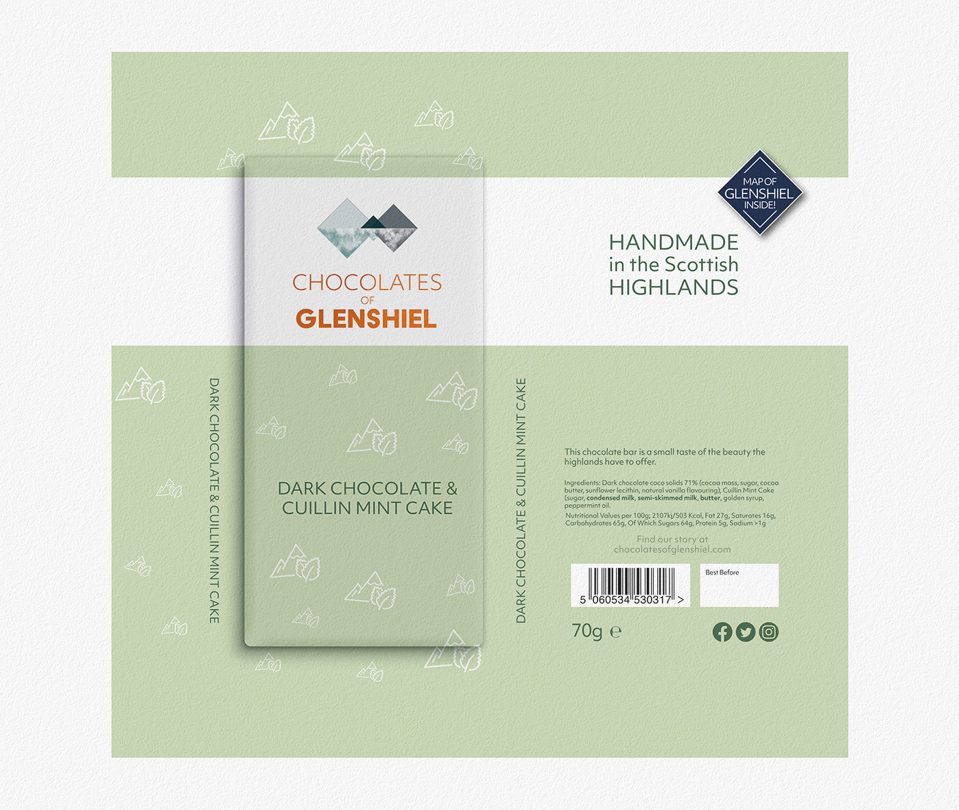Chocolate bar packaging